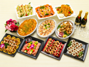 PARTY PLANの料理を盛り合わせたオードブルデリバリープラン